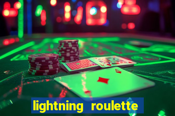 lightning roulette como jogar